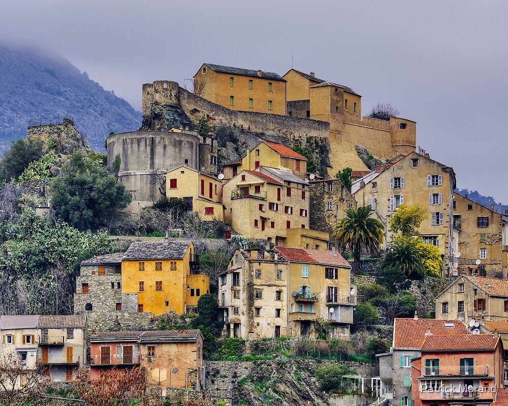 Corsica - Corte by a winter morning by Patrick Morand