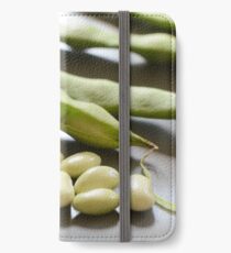 Green Shell Beans iPhone Wallet/Case/Skin
