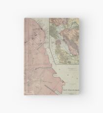 Vintage Map of San Francisco CA (1906) Hardcover Journal