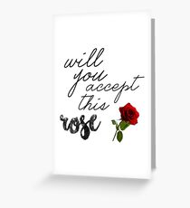 Bachelor Quote Greeting Card