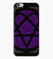 Flower Heartagram - Purple iPhone Case