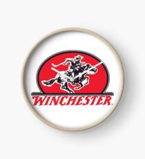 WINCHESTER Riffle Logo Clock