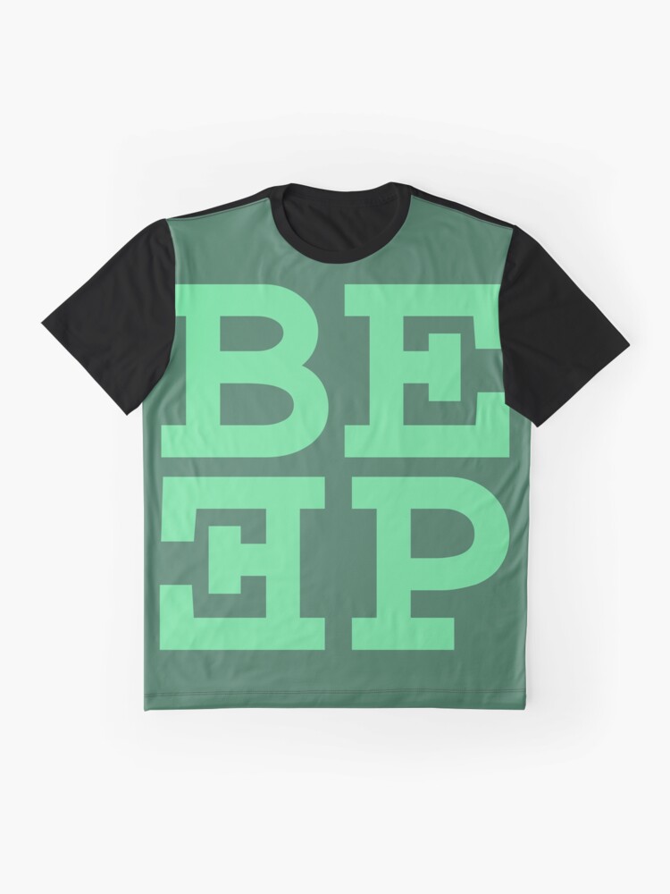 Alternate view of Beep (hanger logo) Graphic T-Shirt