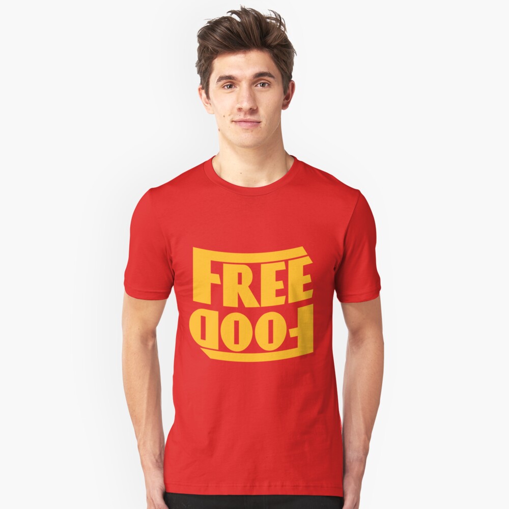 Free Food (hanger logo) Slim Fit T-Shirt
