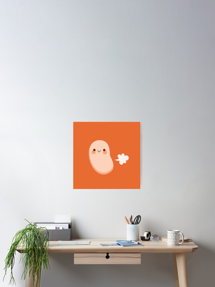 Alternate view of Baked beans farting Poster