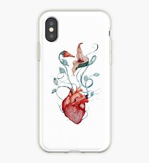 Pink Floyd Flowers | Watercolor painting | Rock fan art iPhone Case