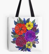 Floral Passion Tote Bag