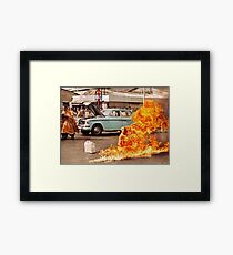 Buddhist Monk Framed Print