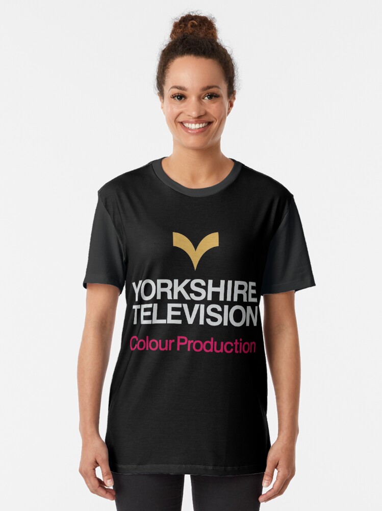 Alternate view of Yorkshire TV logo Graphic T-Shirt