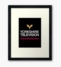 Lámina enmarcada Logo de Yorkshire TV