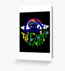 Don't Be Trashy, Save The Earth, Help End Plastic Pollution. #earthday #lovetheearth Greeting Card