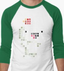 Fez Happy Gomez Tiles Men's Baseball ¾ T-Shirt
