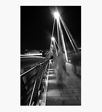 Hungerford / Golden Jubilee Bridge Photographic Print