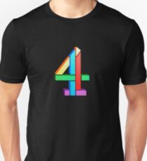 Channel 4 retro logo Unisex T-Shirt