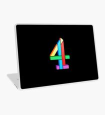 Channel 4 retro logo Laptop Skin