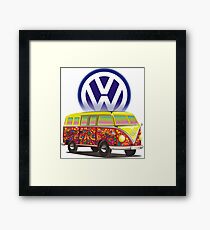 Volkswagen Hippie Framed Print