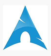 Arch Linux, Arch Logotype, Arch Logo, Arch Photographic Print