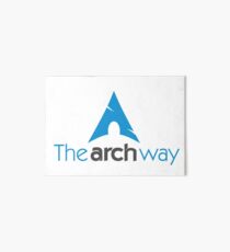 The Arch Way, Arch Linux, Arch Logotype, Arch Logo, Arch Art Board
