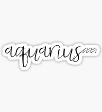Aquarius Sticker