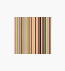 Old Skool Stripes Art Board