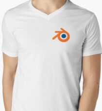Blender Logo Men's V-Neck T-Shirt