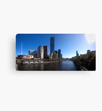 Melbourne Pano 01 Canvas Print