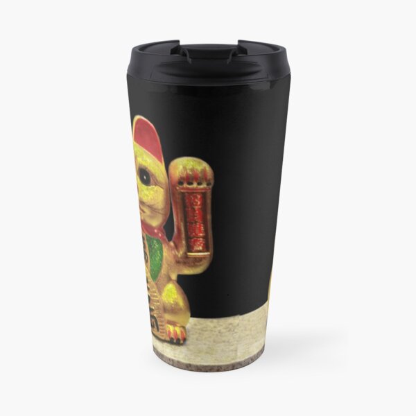 Maneki-neko for Good Luck! ( Japan 1876) Travel Mug