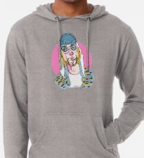 Kurt with glasses Lightweight Hoodie