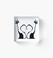 Cats Acrylic Block