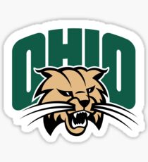 Ohio Bobcats football College T Shirt University Merchanidise Sticker