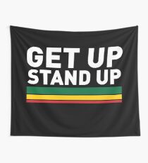 Steh auf / Reggae rasta Vibrationen Wandbehang