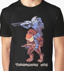 Turianosaurus Wrex Graphic T-Shirt