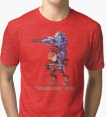 Turianosaurus Wrex Tri-blend T-Shirt