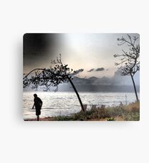 Maui Sunset at Kaanapali Beach Metal Print