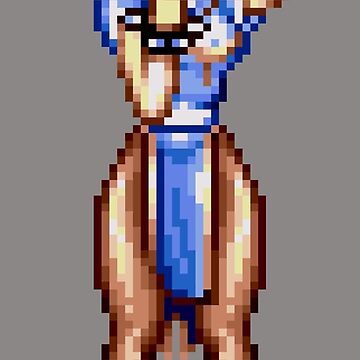 Cammy street fighter pixel sprite Metal Print for Sale by goatboyjr