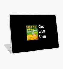 Man Flu sympathy Laptop Skin