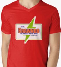 BRAWNDO Vintage Men's V-Neck T-Shirt