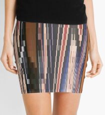Pattern, tracery, weave, figure, structure, framework, composition, frame, texture Mini Skirt