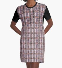 Pattern, tracery, weave, figure, structure, framework, composition, frame, texture Graphic T-Shirt Dress