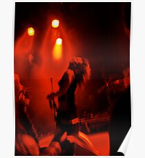 RED QWEEN OF ROCK Poster
