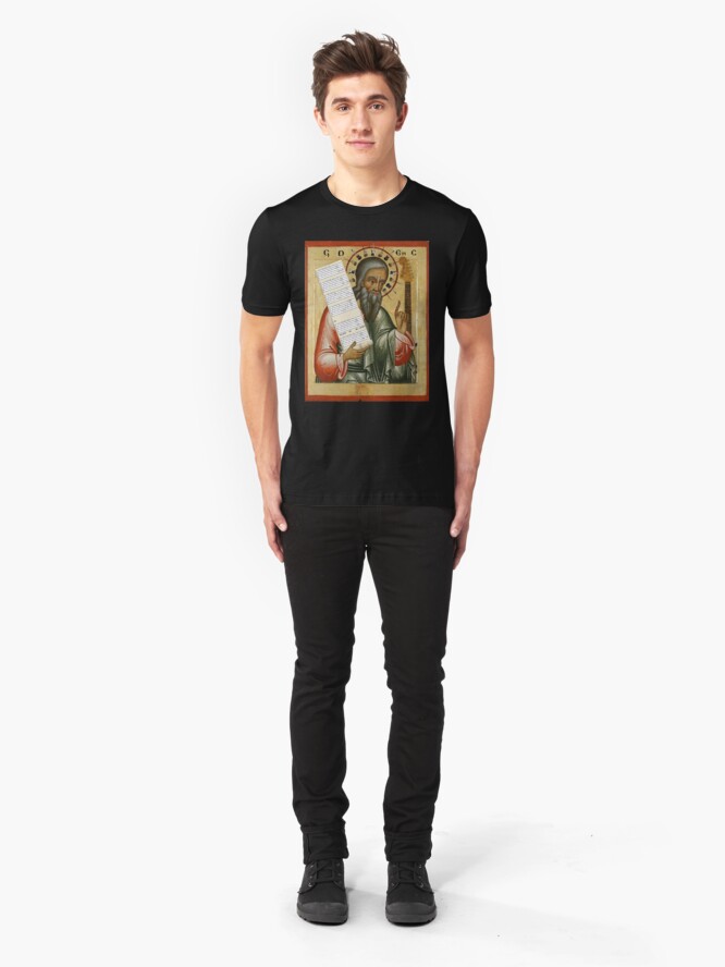 Alternate view of Ezekiel Brings us Guitar Slim Fit T-Shirt