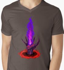 Verletzung Hand T-Shirt mit V-Ausschnitt für Männer