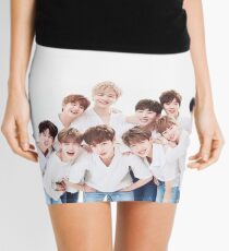Soft Wanna One Mini Skirt