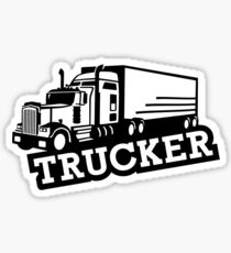 Trucker truck Sticker