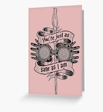 lovegood moon Greeting Card