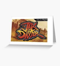 Jak and Daxter Greeting Card