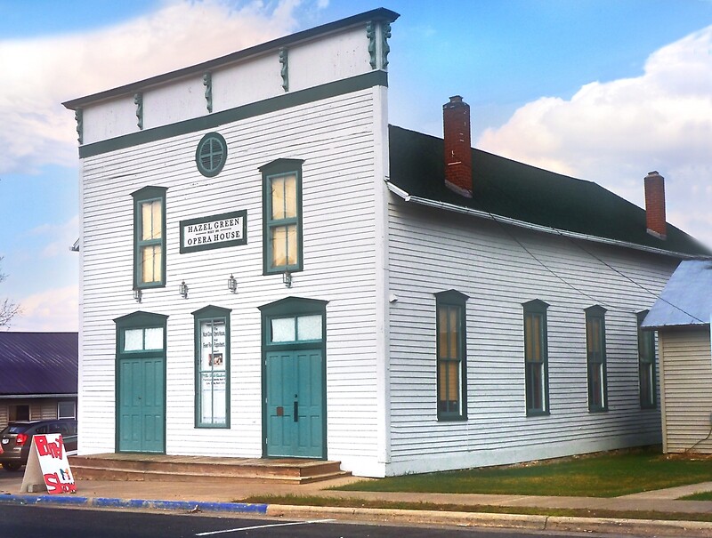 "Opera House/ Hazel Green, Wisconsin" by Nadya Johnson Redbubble