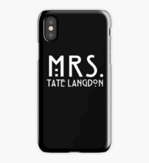 mrs. tate iPhone Case/Skin