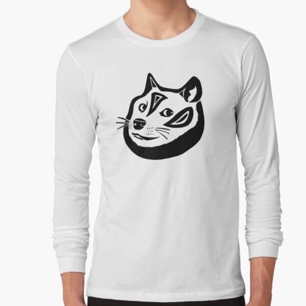 Tribalish Doge Long Sleeve T-Shirt