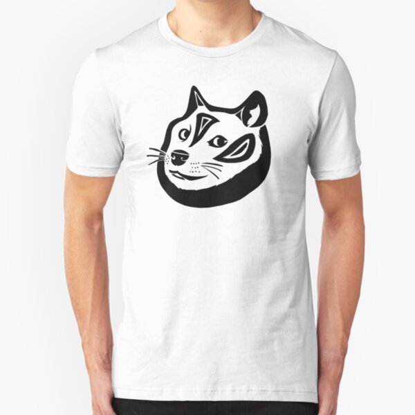 Tribalish Doge Slim Fit T-Shirt